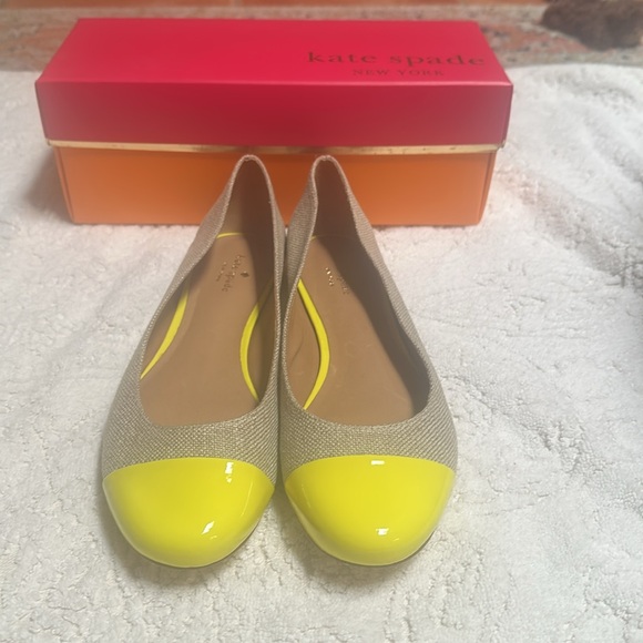 Authentic Kate Spade Tipsy Ballerina Flats - NIB